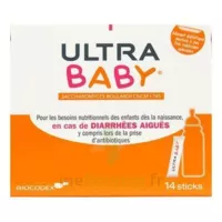 Ultra-baby Poudre Antidiarrhéique 14 Sticks/2g à LA TESTE DE BUCH