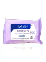 Hydralin Quotidien Lingette Adoucissante Usage Intime Pack/10 à LA TESTE DE BUCH