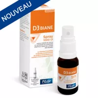 Pileje D3 Biane Spray 1000 Ui - Vitamine D Flacon Spray 20ml à LA TESTE DE BUCH